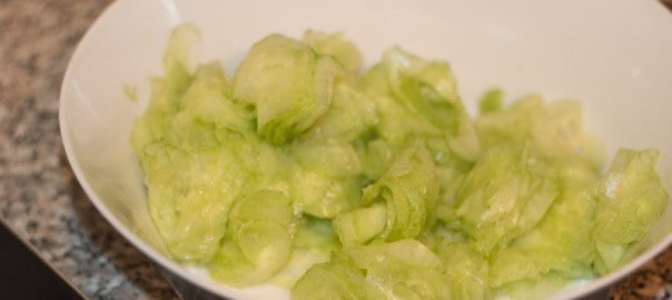 Gurkensalat à la Papa